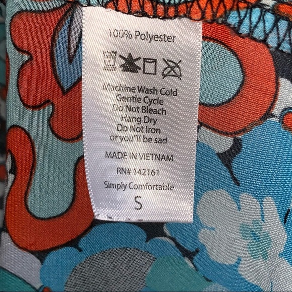 LuLaRoe Shirley Floral Kimono Duster Dress - Picture 9 of 11